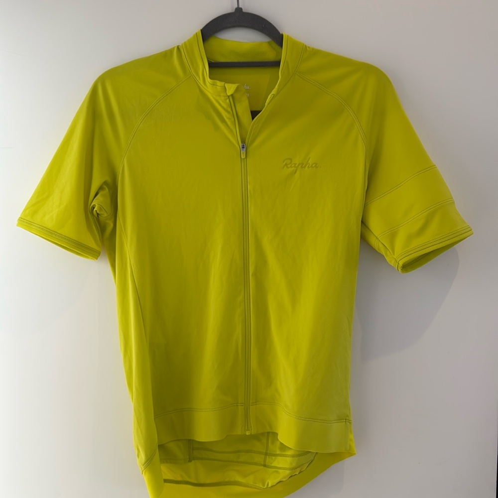 Rapha Core Cycling Jersey - Medium Fluorescent Green